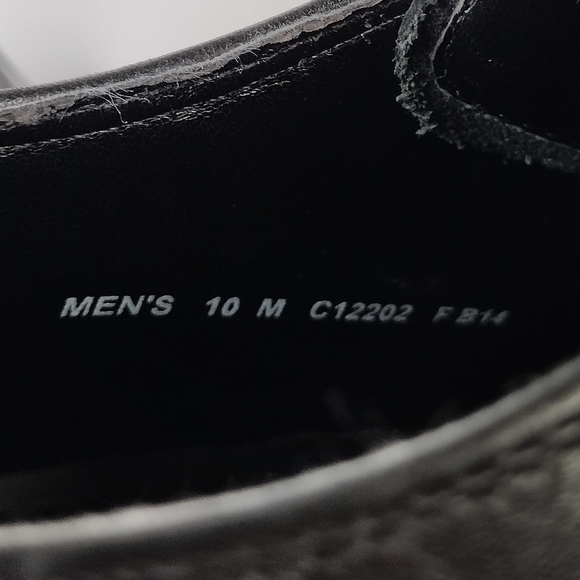 Cole Haan Men's Black Leather Lace-Up Cap Toe Dress Oxford - Picture 11 of 13